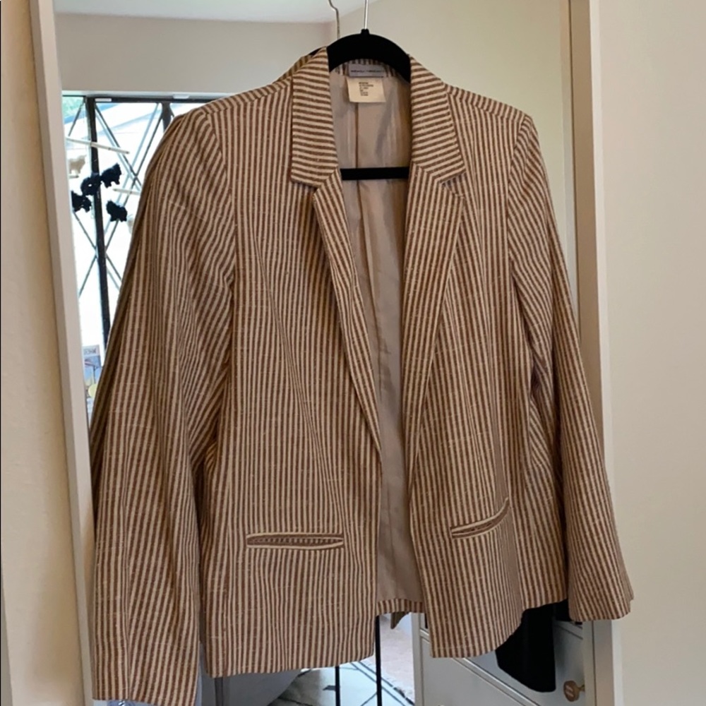 Vintage Pinstripe Blazer